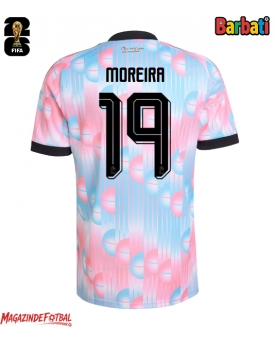 Belgia Diego Moreira #19 Tricou Fotbal Replică Mondial 2026 Barbati Deplasare